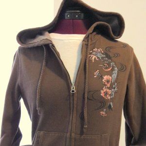 Lucky Brand Chocolate Brown Hoodie